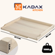 Stolnica Kadax drewniana jednostronna 53.3 x 40.1 cm (5903699481325) - obraz 3