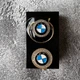 Пустушка соска з утримувачем зі стразами для хлопчика та дівчинки BMW чорна - изображение 1
