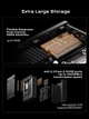Barebone мини ПК Minisforum MS-A1 / 1 x HDMI / 2 x LAN / Wi-Fi 6E / Bluetooth 5.2 / Черный (101605785) b4 - изображение 4