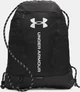 Рюкзак UA Hustle Sackpack 22L черный Универсальный 39 х 53 х 7 см - изображение 1
