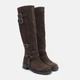 Женские зимние сапоги замшевые Ashoes 3095 36 23.5 см Коричневые (2000000022345) - изображение 3
