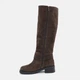 Женские зимние сапоги замшевые Ashoes 3095 36 23.5 см Коричневые (2000000022345) - изображение 4