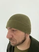 Шапка флісова. Олива - зображення 4