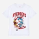 Детская футболка для мальчика Disney Avengers C YE10020 98-104 см Белая (3609088068284) - изображение 5