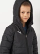 Детская демисезонная стеганая длинная куртка Puma teamFINAL 65874103 110-116 см Puma Black-Puma Silver (4099685780686) - изображение 4