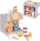 Дерев'яний ігровий набір EcoToys Кавомашина 2 в 1 26 предметів HM328245 (5905817007264) - зображення 2
