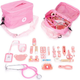 Drewniany zestaw do zabawy EcoToys Torba medyczna 24 elementy HM328232 (5905817007288) - obraz 3