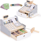 Drewniany zestaw do zabawy EcoToys Kasa fiskalna HM328241 (5905817007257) - obraz 4
