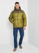 Пуховик Converse Woven Down Jkt Olive 10025252-372 M - изображение 3