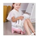 Дитячий складаний дорожній горщик 3 в 1 Lavi Pink Trivet + Пакети в комплекті Накладка на унітаз Портативний горщик для подорожей - зображення 6
