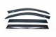 Ветровики (4 шт, HIC) для BMW X3 E-83 2003-2010 гг - изображение 2