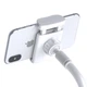 Тримач для телефону Baseus Unlimited adjustment lazy phone holder silver (SULR-0S) - зображення 7