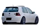 Задний диффузор DPT черный матовый для Volkswagen Golf 4 1997-2006 гг - изображение 2