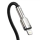 Кабель Baseus Cafule Series Metal Data Cable Type-C to iP PD 20W 1m Black (CATLJK-A01) - зображення 7