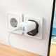 Сетевого зарядного пристрою HOCO AC6 Unimpeded universal conversion plug Black (6931474791511) - зображення 5