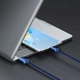Кабель Baseus Crystal Shine Series Fast Charging Data Cable USB to Type-C 100W 2m Blue (CAJY000503) - изображение 9