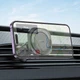 Автотримач для телефону HOCO H28 Rainbow ring magnetic car holder (air outlet) Black (6942007611459) - зображення 8