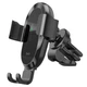 Автотримач для телефона з БЗП HOCO CA105 Guide three-axis linkage wireless charging car holder Black (6931474762443) - изображение 3