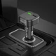АЗП з FM-модулятором BOROFONE BC43 Flash QC3.0 car BT FM transmitter 18W Black (6974443387223) - изображение 8