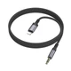 Аудіокабель BOROFONE BL24 Graceful digital audio conversion cable iP Metal Grey (6941991118975) - изображение 3