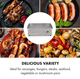 Электрический гриль Klarstein Grillmeile 3000G настольный кухонный гриль 3000 Вт - изображение 3