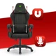 Геймерське крісло Hell's HC-1014 Black Green 5907196010361 - изображение 6