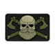 M-Tac нашивка Bearded Skull 3D PVC, Olive - зображення 1