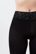 Теплі колготки із силіконовим поясом Giulia IMPRESSO 100 (4) Black-nero утеплені колготи - зображення 3