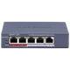 Коммутатор PoE Hikvision DS-3E0105P-E/M(C) неуправляемый 4 порта - изображение 1