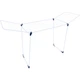 Сушка для белья напольная Casa Si Merkur Pluse 18m White (CS92234C04) - изображение 5