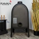 Чавунна піч камін Ravan Onoma 9 кВт на дровах - зображення 7