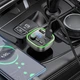 FM-модулятор BOROFONE BC48 Broad 2USB, type-C, QC3.0 18W, TF microSD, BT5.0, handsfree чорний - зображення 2