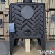 Чугунная дровяная печь-камин Ravan Tenesi 14 кВт - изображение 9