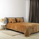 Покрывало ТЕП "VELOUR" Кофейное/Ромб прямой, 240x260 - изображение 4