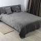 Покривало півтораспальне 150×210 ТЕП VELOUR сіре, ромб круглий, велюр, стьобане - зображення 3