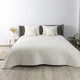 Покрывало ТЕП "VELOUR" Молочное/Ромб круглый, 220x240 – комфортная мягкость (4-00517_22468) - изображение 2