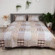 Покрывало плед ТЕП PROVENCE Сафари 150×210 см полуторное, стеганое, микрофибра, мягкое, 2 наволочки 50×70 см, комплект 100 г/м² - изображение 4