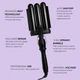 Плойка для завивки волосся Mermade Hair PRO 1,25 дюйма (чорна) - зображення 5