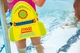Дошка для плавання дитяча Zoggs Jet Pack 3-in-1 жовто-зелени 24,5x18x8,5 см (301225) - изображение 2