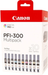Набір картриджів Canon PFI-300 Multipack 10 шт. (4192C008) - зображення 2