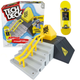 Zestaw Fingerboard Tech Deck kolorowa deskorolka Pyramid Shredder Rampa + naklejki (778988499306) - obraz 1