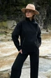 Куртка косуха з пальтової тканини Wear me M Чорний (13_25_74_10501) - изображение 5