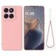 Чохол - накладка Silicone Cover Full для Motorola Edge 60 Fusion pink - зображення 1