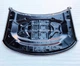 Капот алюминиевый Ford Explorer MK6 2020-2025 (lb5z16612a, lb5z-16612-a) - изображение 2
