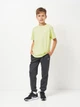 Детская футболка Nike K Nsw Tee Emb Futura Lbr FZ5177-736 122-128 см Light Lemon Twist (197602759464) - изображение 3