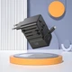 Мережевий зарядний пристрій перехідник Hoco AC18, 2 USB, Type-C, PD 35W, black - зображення 8