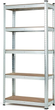 Стелаж металевий ModernHome by Multistore G9040A 180 x 90 x 40 см Срібний (5905817006687) - зображення 2