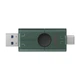 Флеш-накопитель Kingston DataTraveler Duo 256 GB USB-A/USB-C Green (DTDEG2/256GB) - изображение 3