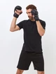Перчатки для MMA спаринговые (крабы) ZTTY для смешанных единоборств (черные, XL 80+ кг ) - изображение 4