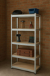 Стелаж металевий ModernHome by Multistore G12045 205 x 120 x 45 см Срібний (5905817006694) - зображення 9